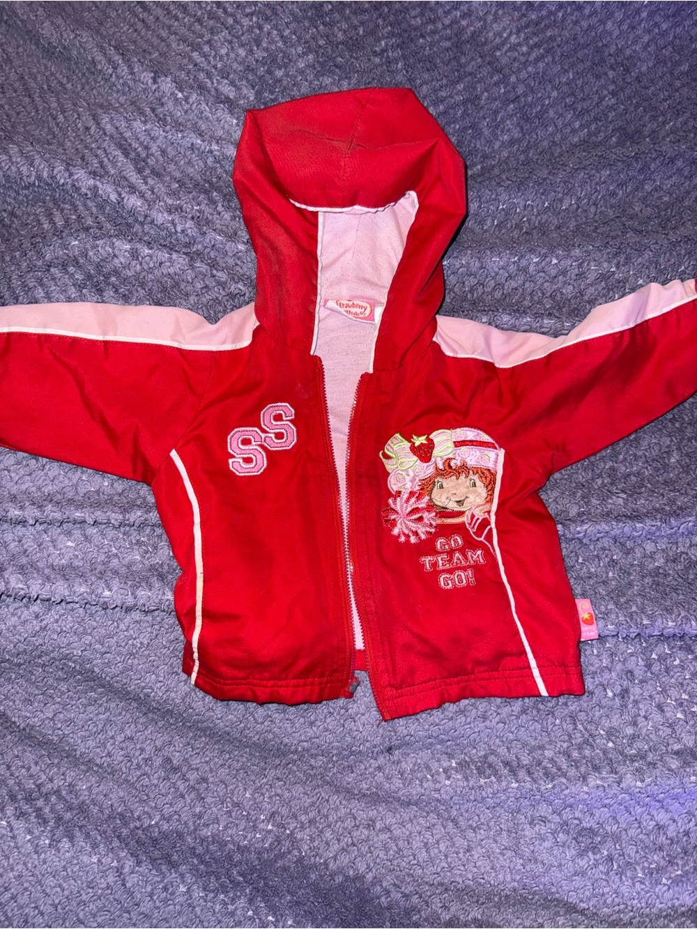 strawberry shortcake kids jacket
